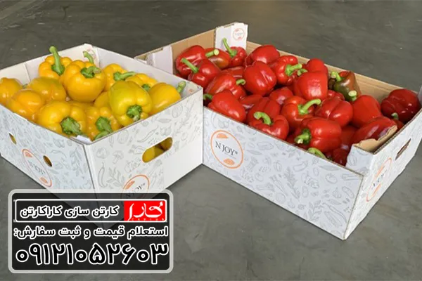 خرید کارتن فلفل دلمه ای